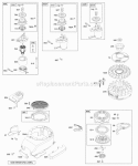 Part Location Diagram of 795071 Briggs and Stratton Housing-blower